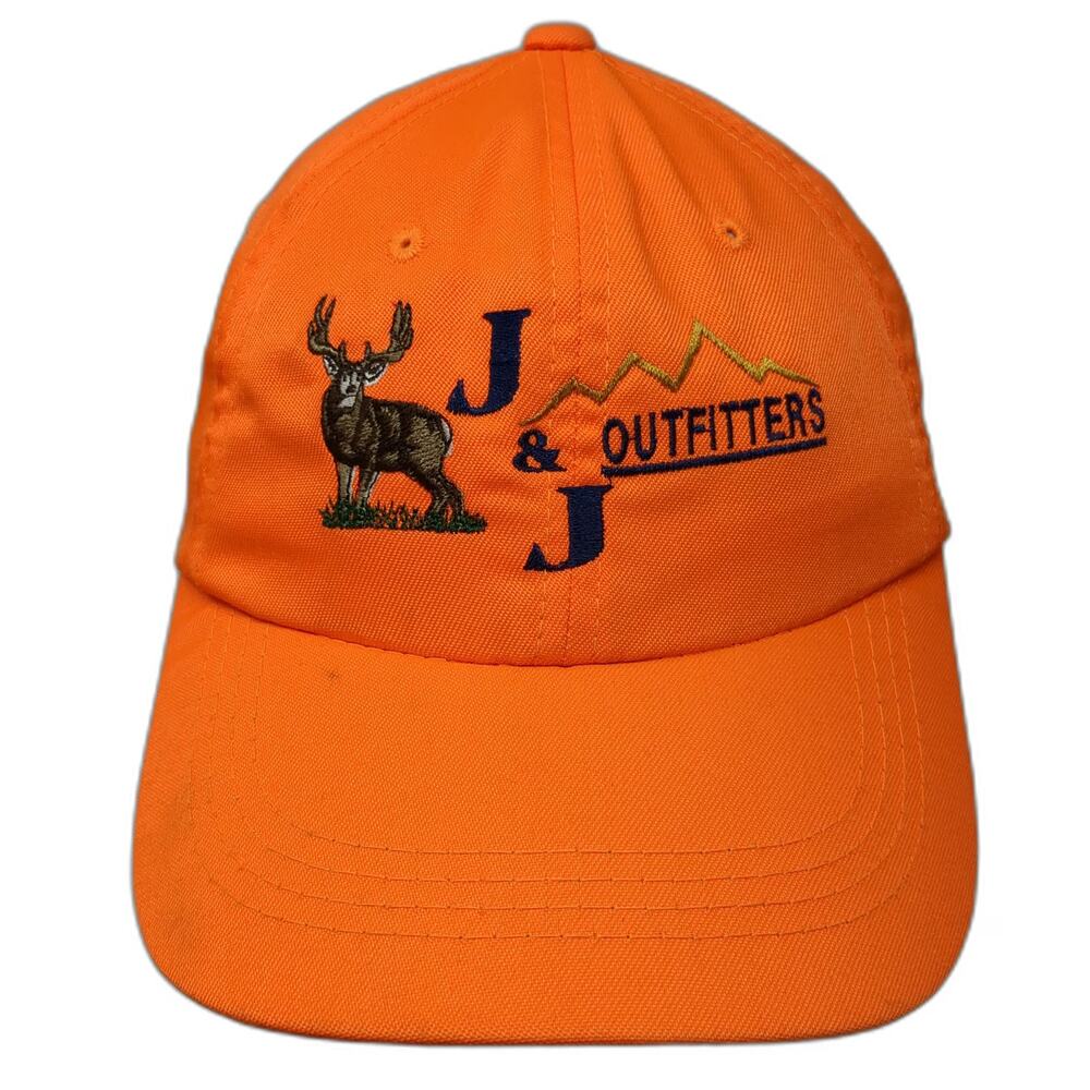 Outdoor Cap Orange Baseball Cap OSFM Deer Buck Outfitters Mountain Hunting hat